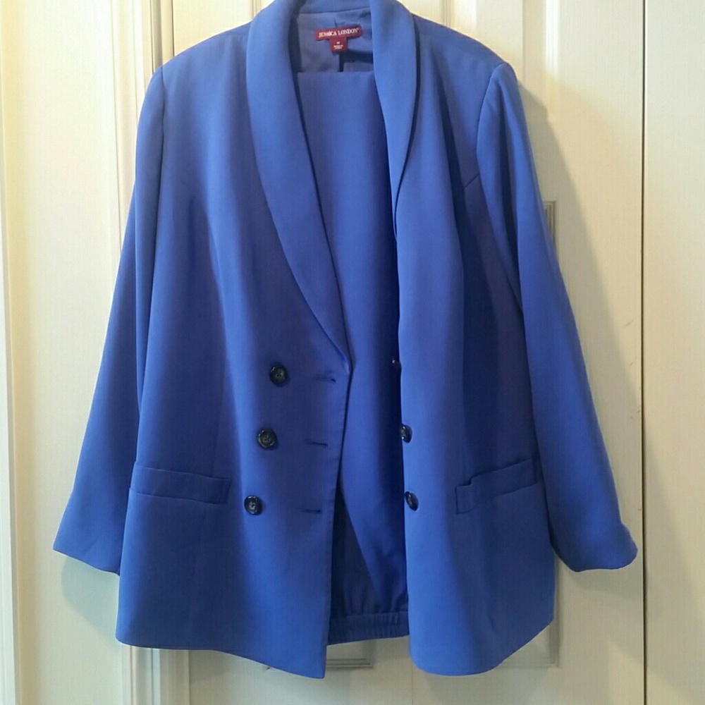 Royal Blue Dress Suit